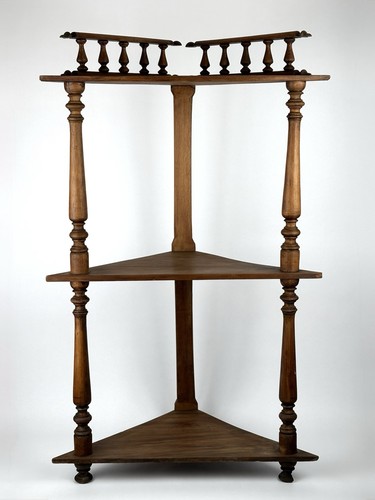 Antica mensola angoliera - antica, legno