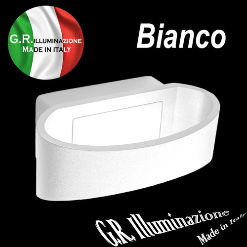 Applique led moderna bianca - applique,