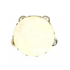 TAMBURELLO IN PELLE E LEGNO 14