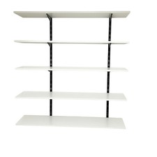 Mensole a muro 80x20 bianche 5