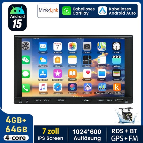 Carplay 64gb din gps - 2,