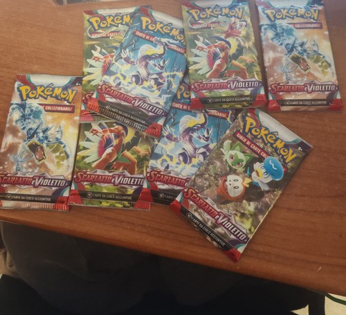 Bustine pokémon scarlatto - bustine, e