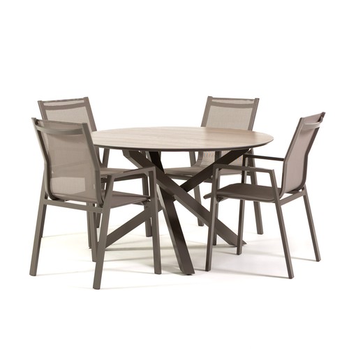 Set giardino con tavolo - da,