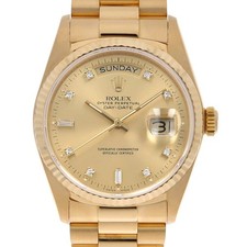 ROLEX Day Date 8P Diamond 2P