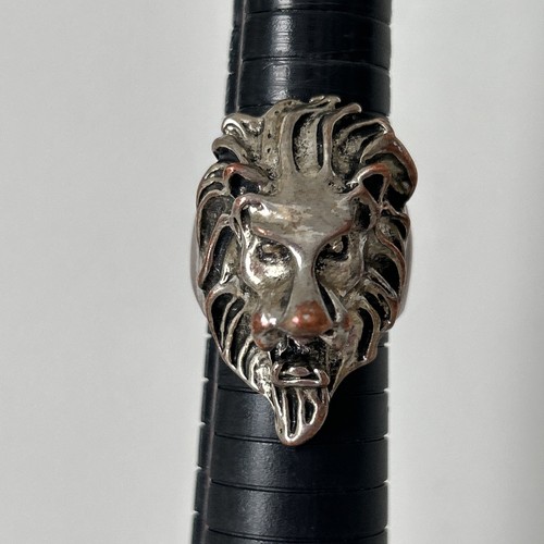 Anello testa leone vintage - di,