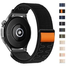 Cinturino orologio ad anello cinturino nylon intrecciato per HUAWEI WATCH 4 46mm GT3 42mm