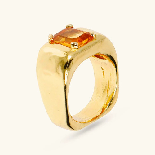 Anelli donna etrusca placcati - donna,