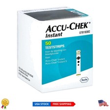 Instant  Strips - 50 Pack for Quick and Accurate Blood Glucose Monitoring