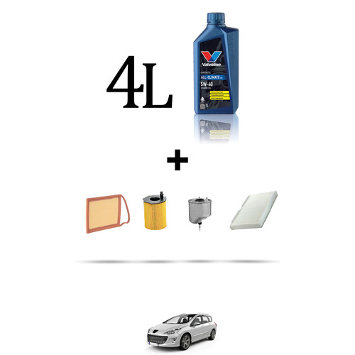 Hoffcar kit tagliando filtri - kit,