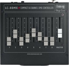 Controller DMX IMG STAGELINE LC-8DMX 8 canali