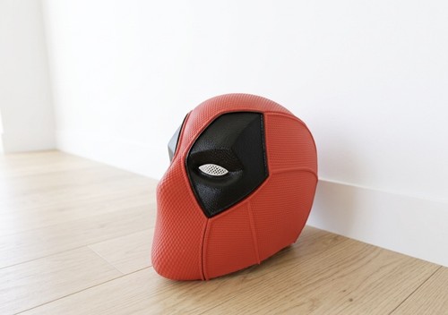 Deadpool mask printed - mask,