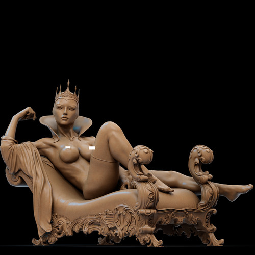 Grimilde the evil queen nsfw - queen,