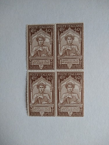 Regno 1921 quartina cent - 1921, 40