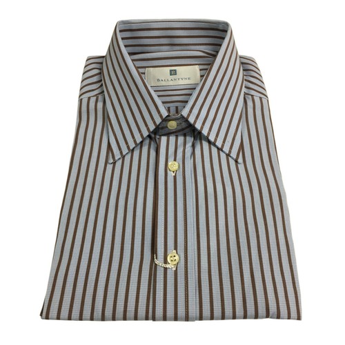 Camicia uomo ballantyne righe - camicia,