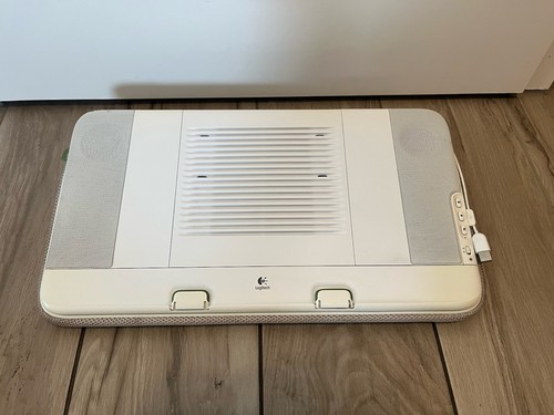 Logitech speaker lapdesk - ✅logitech,