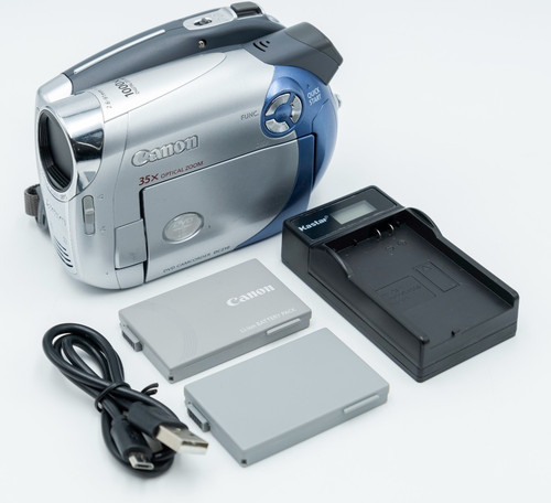 Videocamera dvd canon dc210 - dvd,