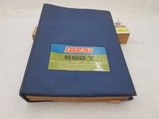 Manuale officina Fiat 662 T autocarro camion catalogo dei ricambi edizione 1972.