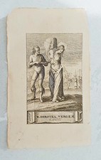 stampa incisione d'epoca da