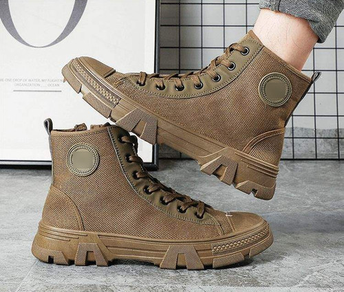 Stivali uomo tela - stivali, moda