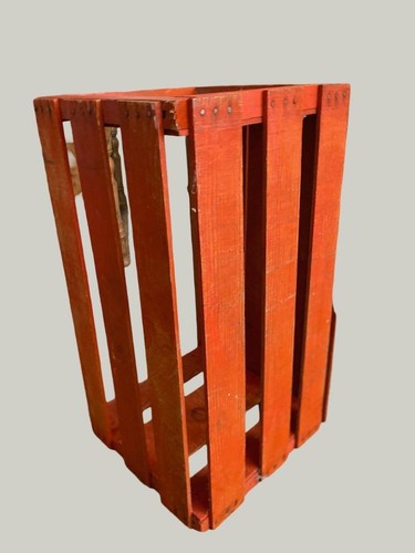 Cassa legno vintage gallo - legno,