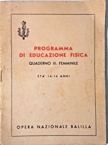 Programma educazione fisica - programma,