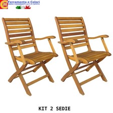 Sedia Pieghevole In Legno Di