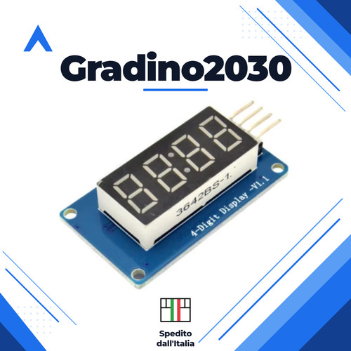 Display led cifre tm1637 - cifre,