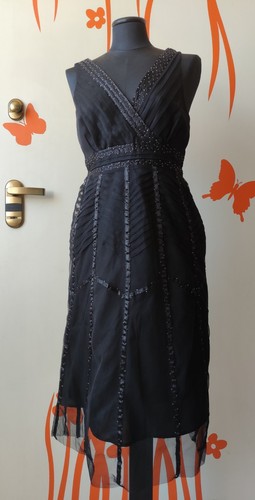 Bellissimo abito tulle nero - tulle,