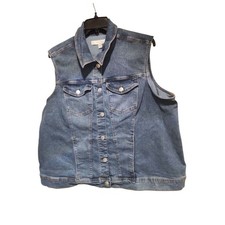 Gilet jeans donna denim 1946
