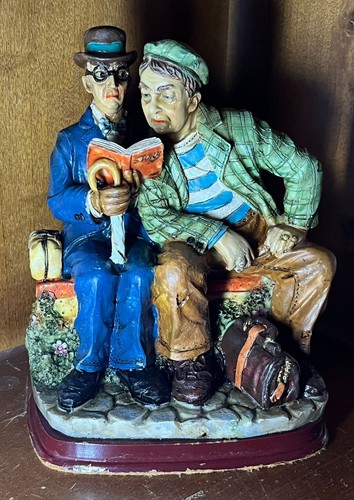 Statuetta resina vintage - statuetta,