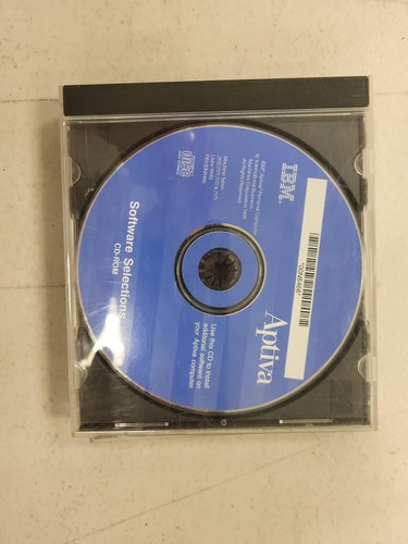 Ibm aptiva software selections - software,