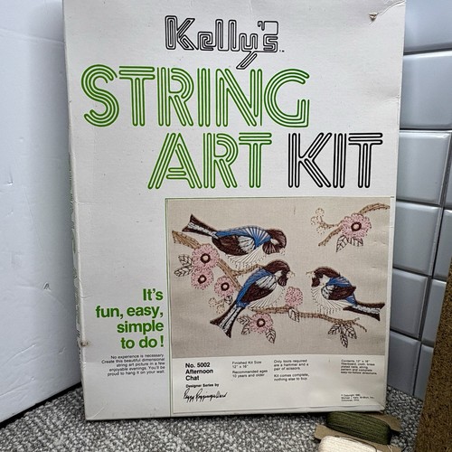 String art kit 1980 - string, vintage