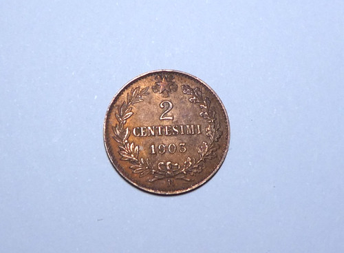 Moneta centesimi 1903 - 2,