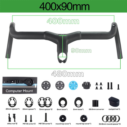 Manubrio integrato bici - , da