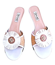 Isaac Mizrahi sandali alla moda slide on stile mules