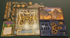 MB GIOCHI Gioco Da Tavolo Vintage, IL TESORO DEL TEMPIO 1990 Italy 100% Complete