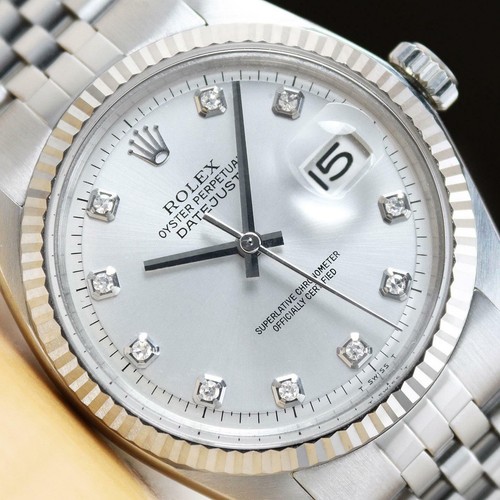 Rolex uomo datejust diamante - uomo,