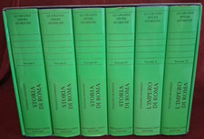 STORIA DI ROMA IMPERO DI ROMA di TEODORO MOMMSEN - 6 volumi - CASINI ED. 1988