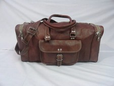 Borsone vintage in pelle 19"