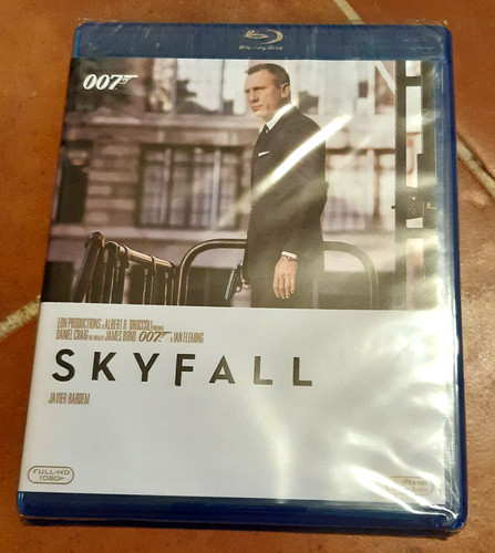 Skyfall 007 blu ray disc - blu-ray,
