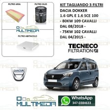KIT TAGLIANDO 3 FILTRI TECNECO