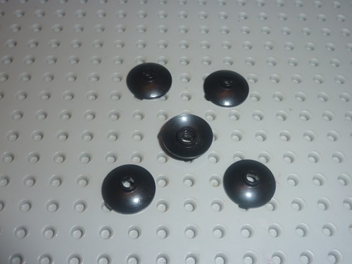 Lego black round dish - 5,