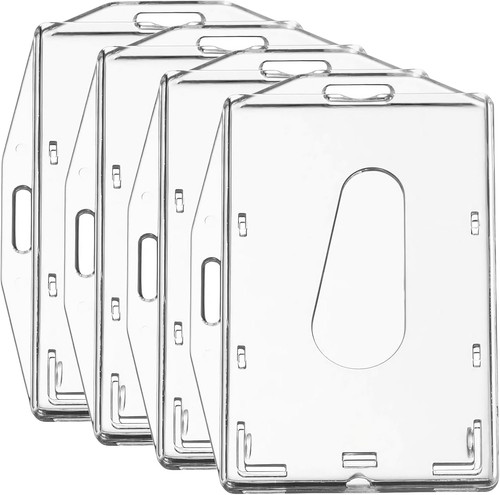 Pezzi porta badge - 4, rigido