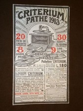 Pubblicità del 1913