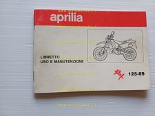 Aprilia RX 125 1989 manuale