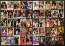Lotto di 50 diverse carte da basket DENNIS RODMAN HOF 1989-2025 BSK3959