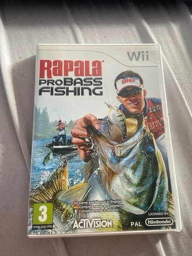 Rapala pro bass fishing - fishing, wii