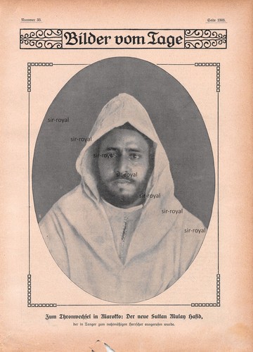 Sultan mulay hafiz marocco - mulay,