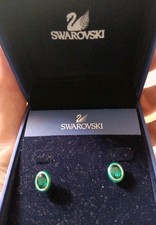 ORECCHINI Swarovski verde