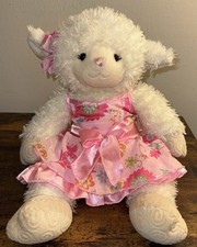 Vintage Costruisci Un Orso Agnello Coccoloso Versione 2 Bipede Swirl Agnello ~ Ottime Condizioni!!!